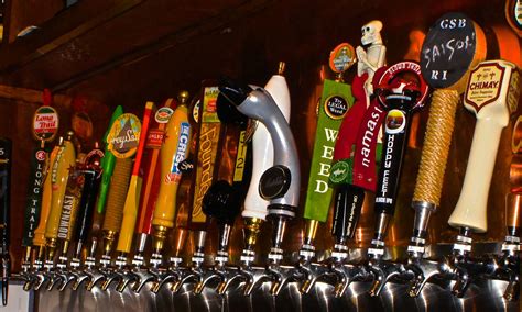 Beers on Tap .
